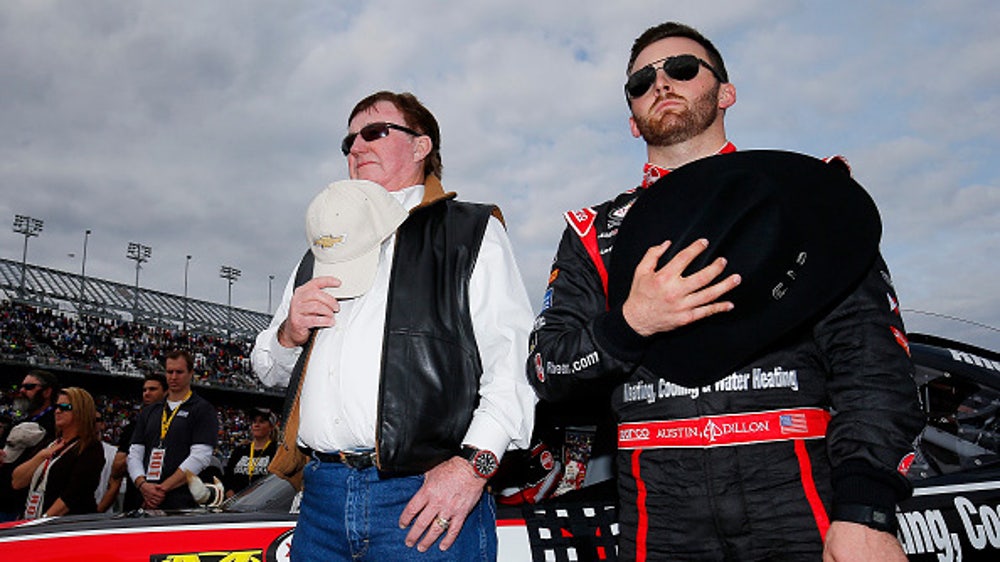 Austin Dillon says NASCAR won't stand for not standing during anthem