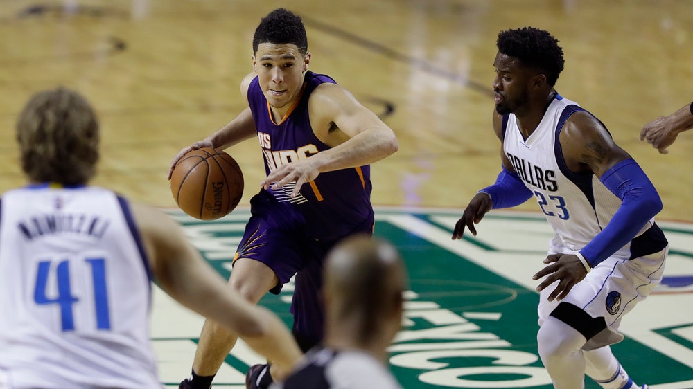 Booker blows up in 4th but Suns fall to Mavs in Mexico City