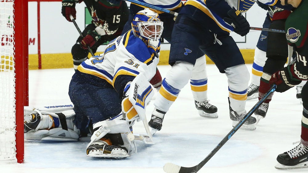 Blues place Johnson on waivers after calling up Binnington