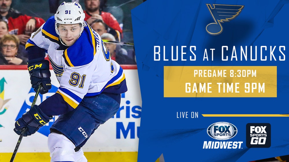 Blues need a scoring spark as they face struggling Canucks