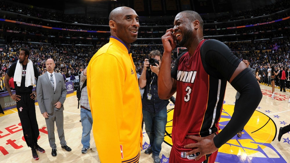 Dwyane Wade crashed Kobe Bryant's press conference and got burned for being old