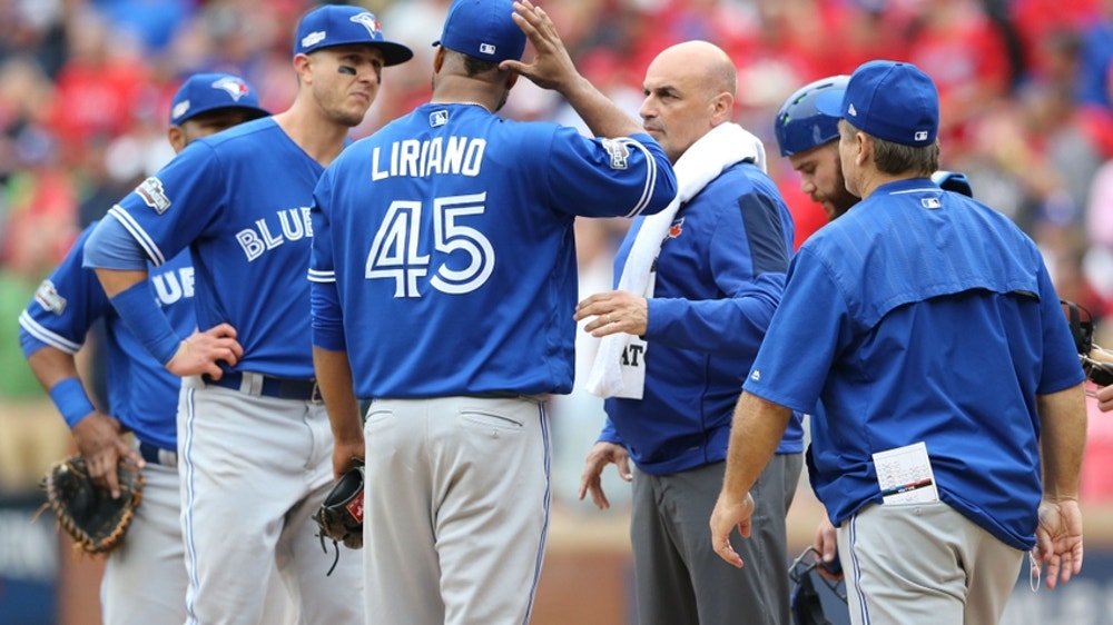 Blue Jays and Francisco Liriano could benefit from MLB's postseason concussion rule