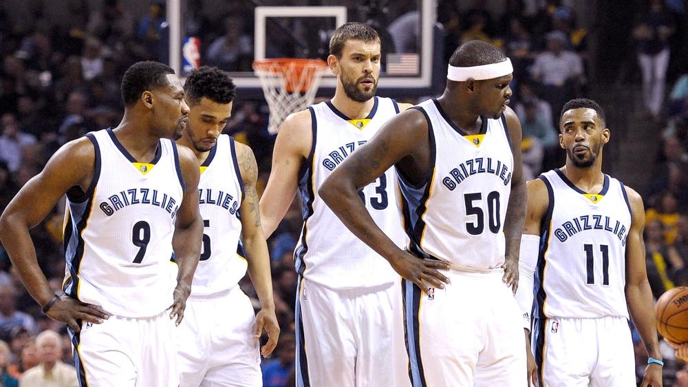 The Grizzlies are living in the training room