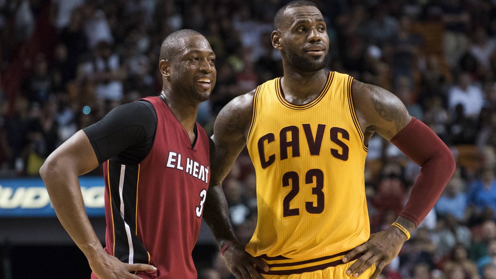 Dwyane Wade brushes off LeBron James' desire to play together again