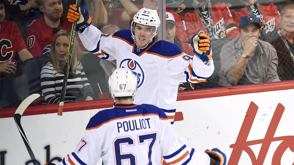 Connor McDavid scores twice, totals 3 points in Oilers' first win