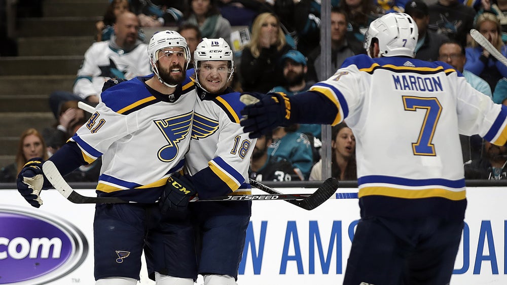 Blues tie up series with strong defensive play in 4-2 Game 2 win