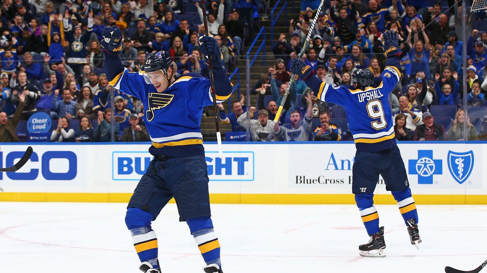 Fourth line excels in Blues' 4-1 win over Blue Jackets