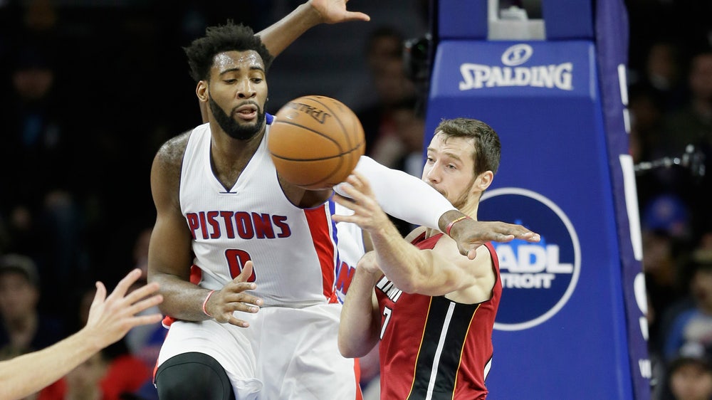 Drummond leads Pistons over Heat
