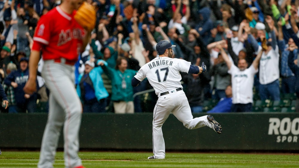 Walk-off home run sweeps Angels off their feet in Seattle