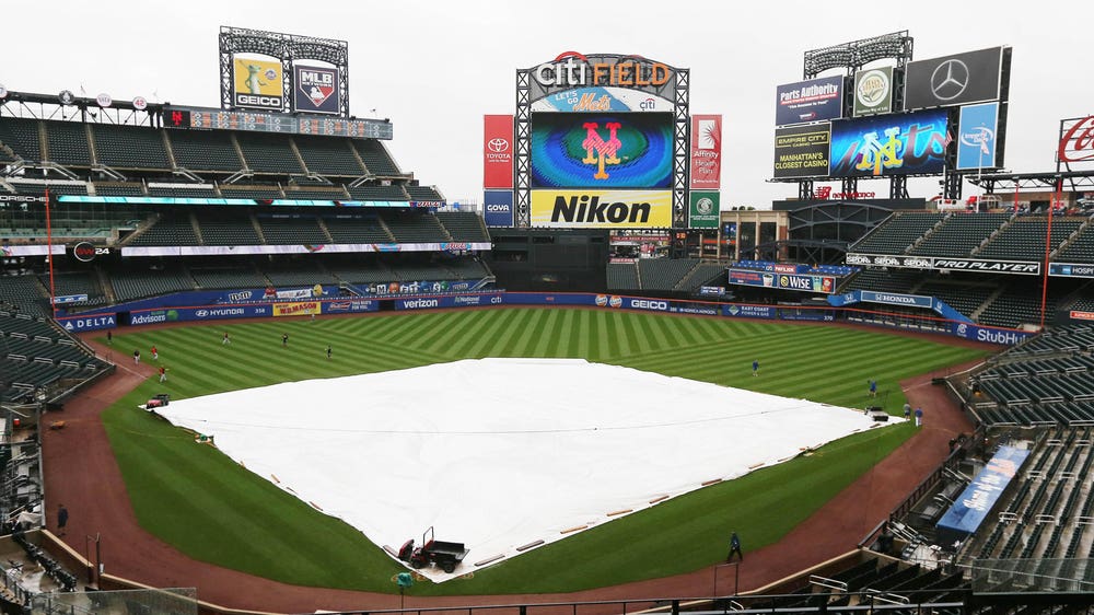 Marlins-Mets game rained out, rescheduled as doubleheader Wednesday