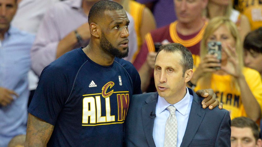 LeBron James recently had a conversation with a naked David Blatt