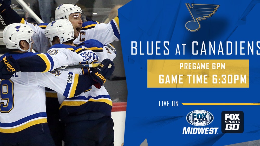 Blues look to cool suddenly hot Canadiens