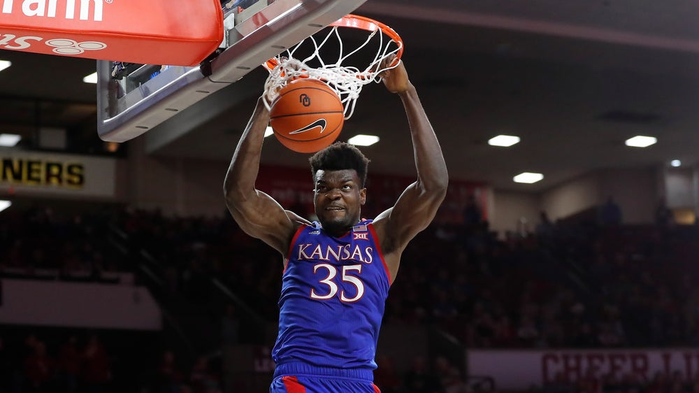 Azubuike, Dotson steer No. 6 Kansas past Texas 66-52