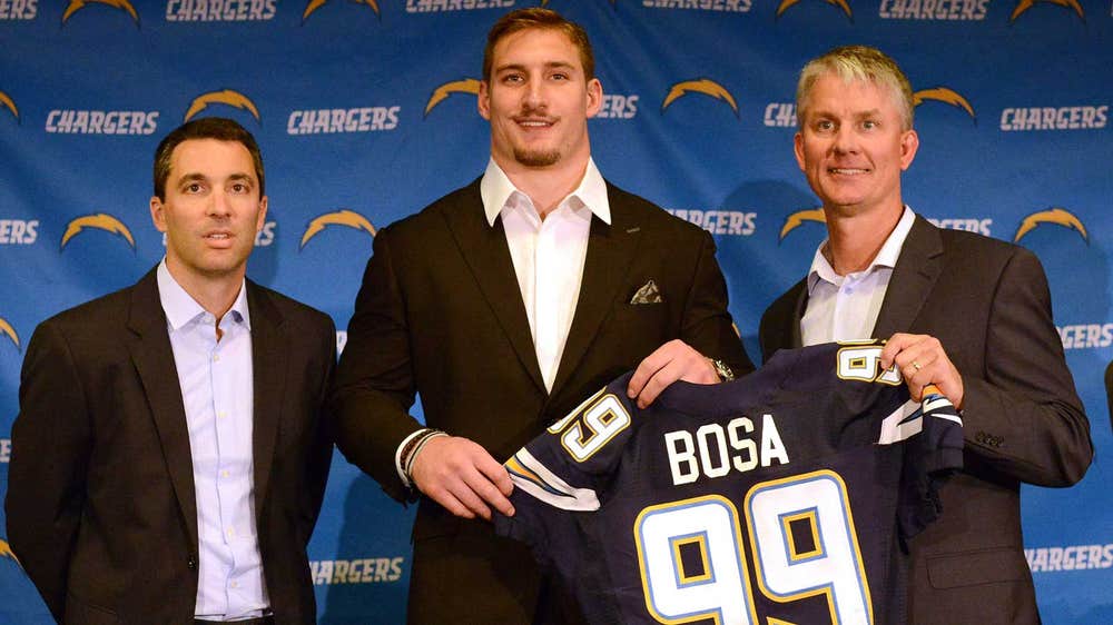 Chargers coach Mike McCoy on Bosa: 'We all want him here'