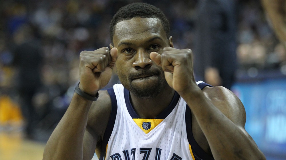 Tony Allen can't stop screaming his accomplishments