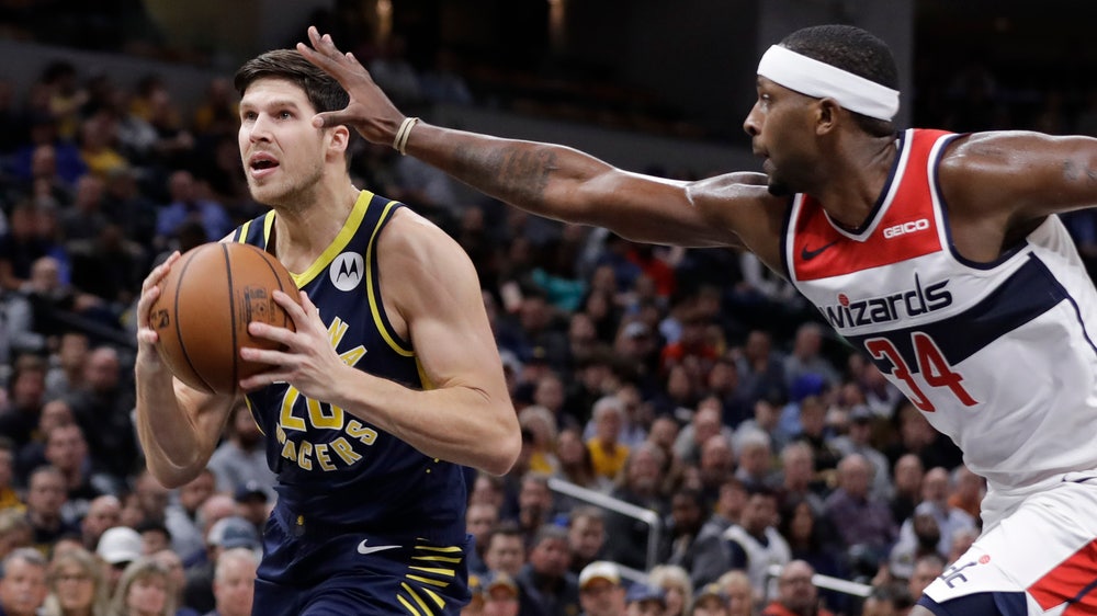 Seven players score in double figures as Pacers defeat Wizards 121-106
