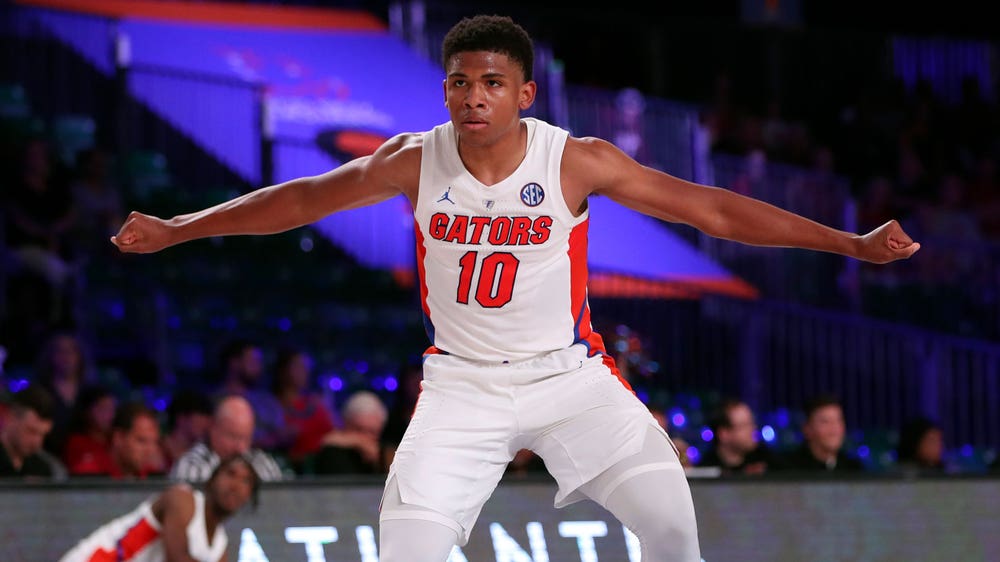 Guard trio leads Gators to 71-63 win over Mercer