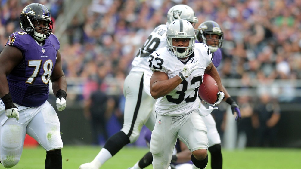 With Murray limping, Raiders turning to pair of rookie RBs