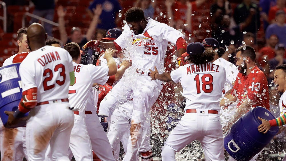 Fowler hits walk-off homer in 14th inning, Cards complete sweep of Cubs