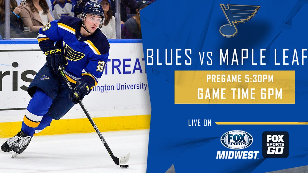 Blues looking to generate more scoring chances against Maple Leafs