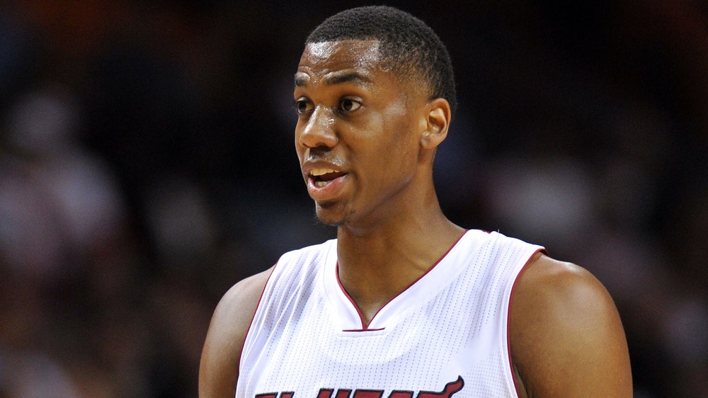 Watch Hassan Whiteside's high-flying, and-1 alley-oop