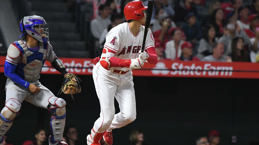 Ohtani's 8th-inning HR sends Angels to sweep of Rangers, 3-2