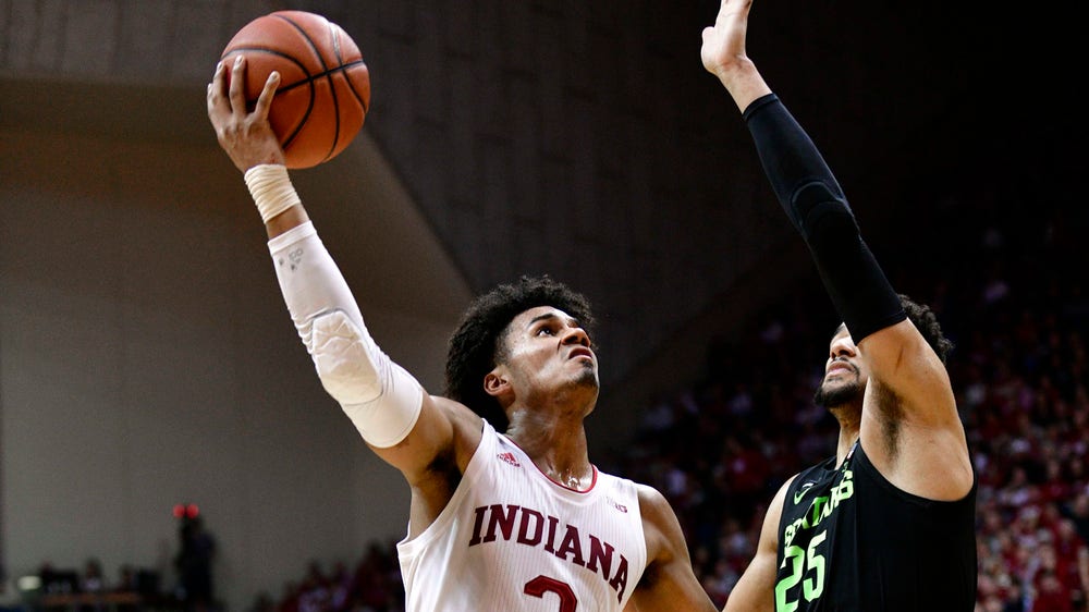 Indiana upsets No. 6 Michigan State, 63-62
