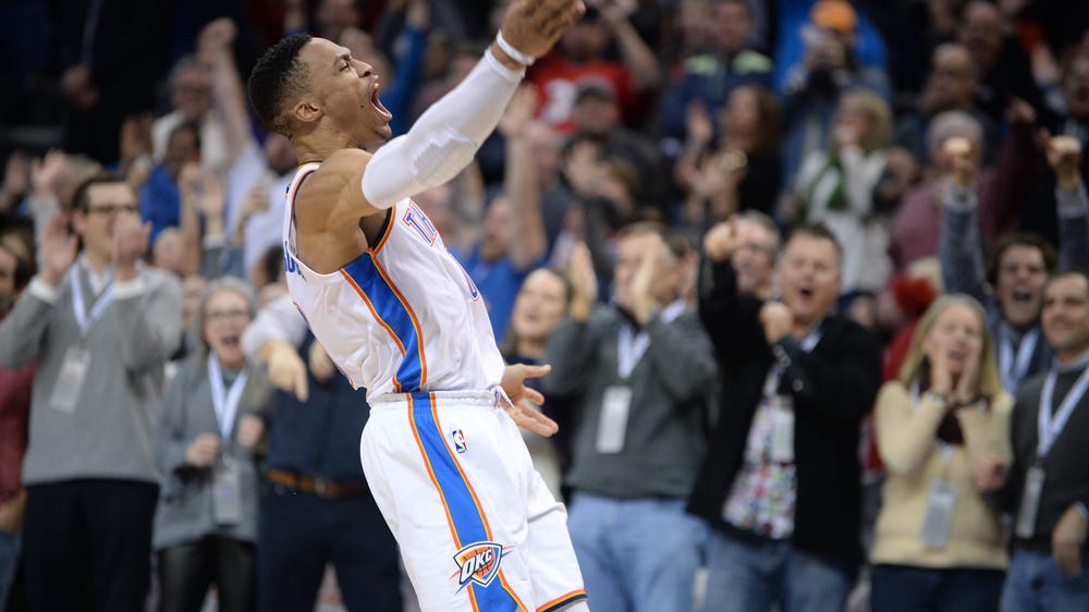 Westbrook's 3-pointer lifts Thunder past Hawks 120-117