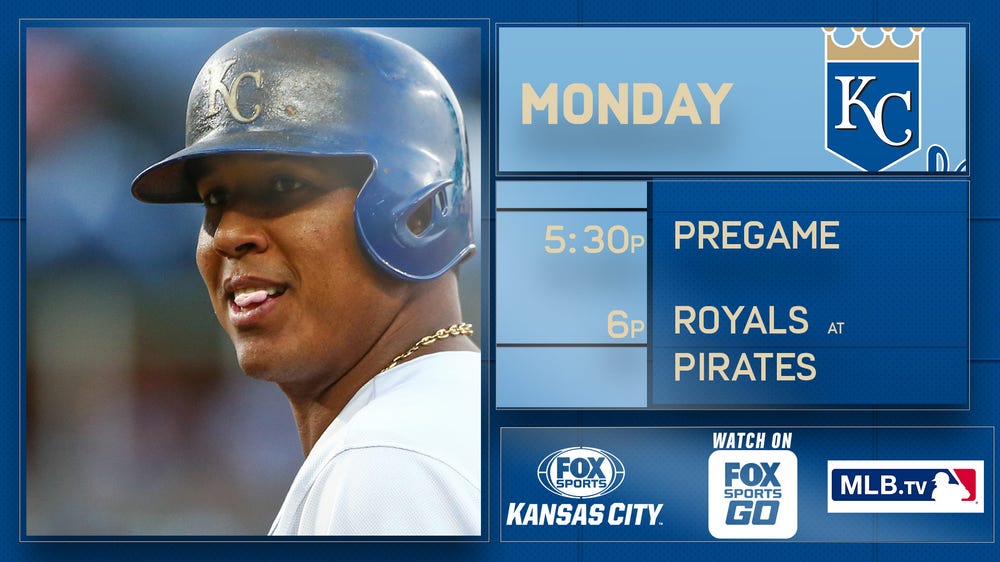 Royals to play in Pittsburgh for first time since 2012 (weather permitting)