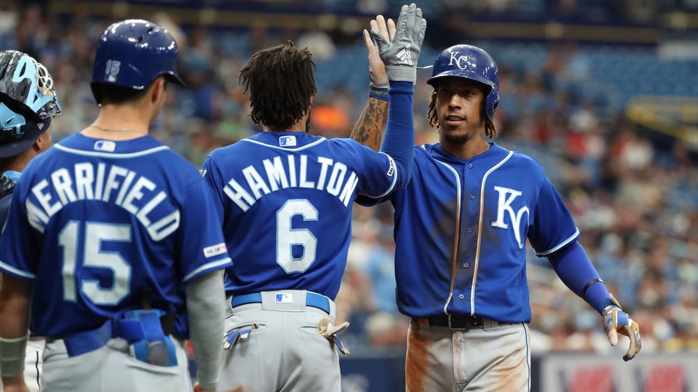 Royals snap five-game losing streak with 10-2 victory over Rays