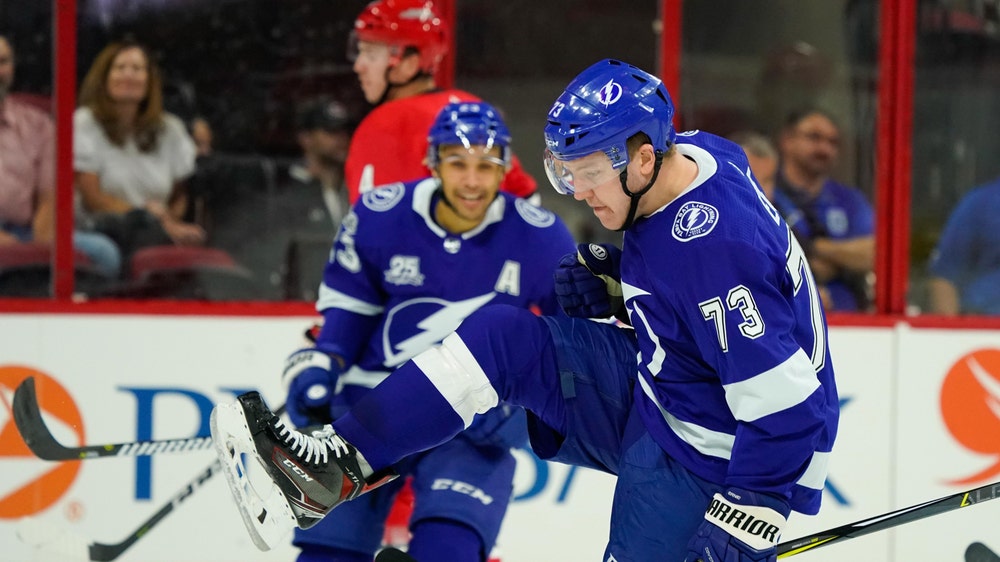Adam Erne, Mikhail Sergachev lead Lightning past Hurricanes in preseason