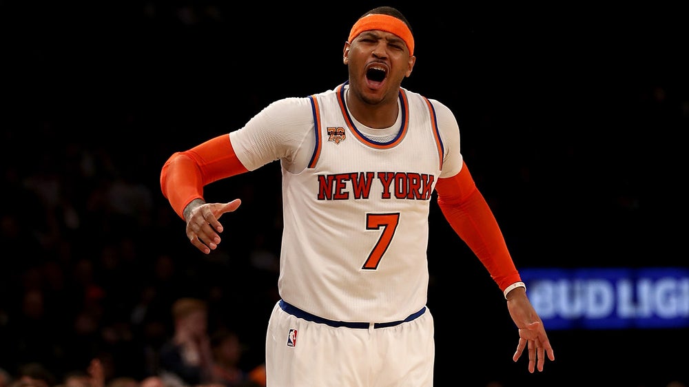 Carmelo Anthony saves Knicks from yet another collapse, drills game-winner