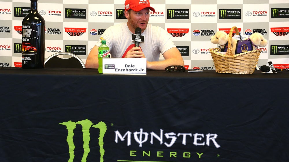 Sonoma Raceway shows Dale Earnhardt Jr. some major puppy love