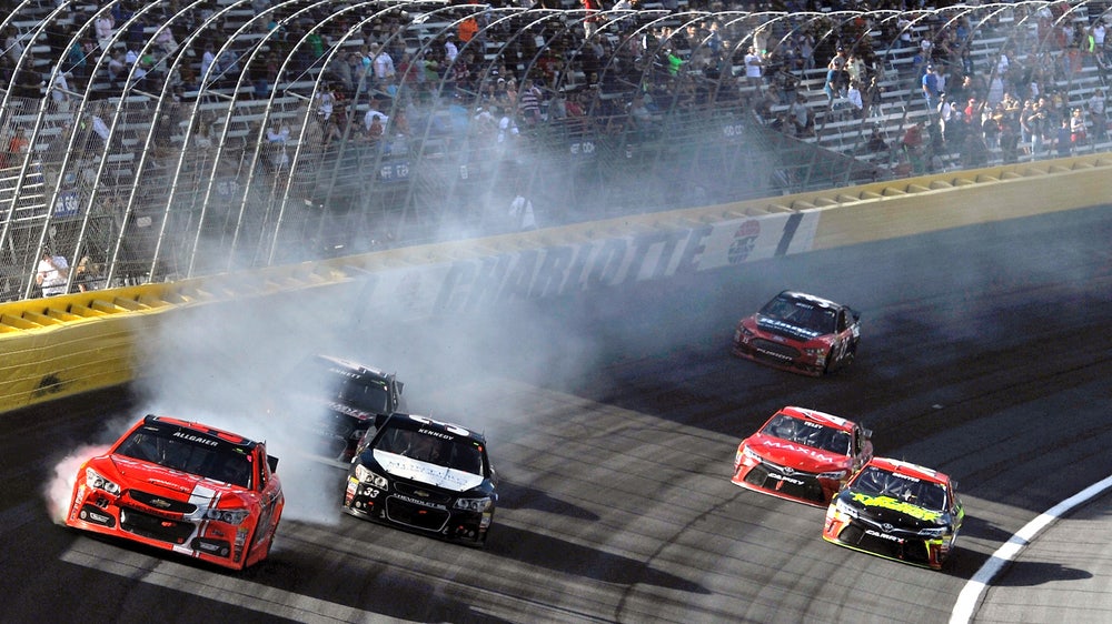 Drivers not pleased about track conditions after oil cleanup