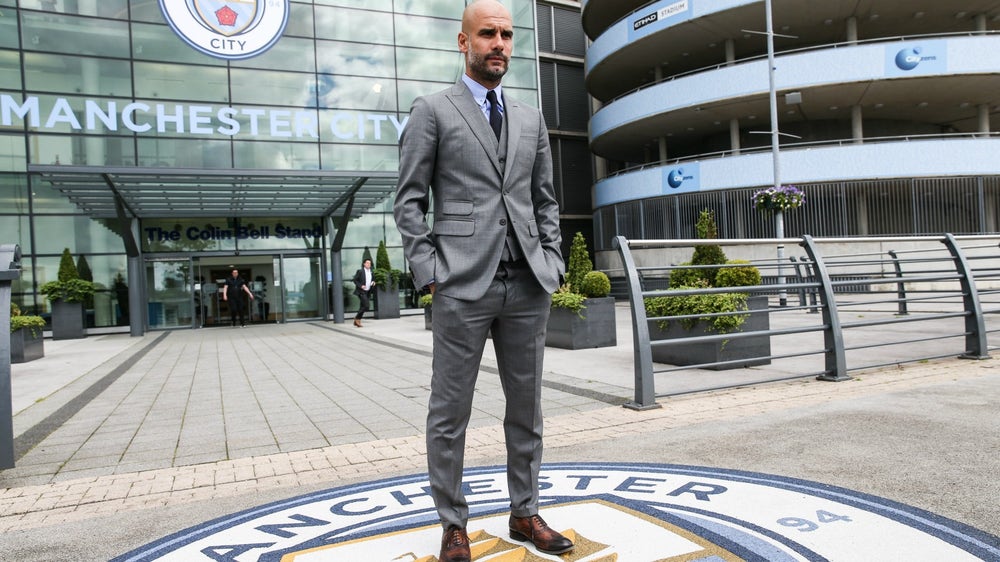 What's a successful season for Pep Guardiola at Manchester City?