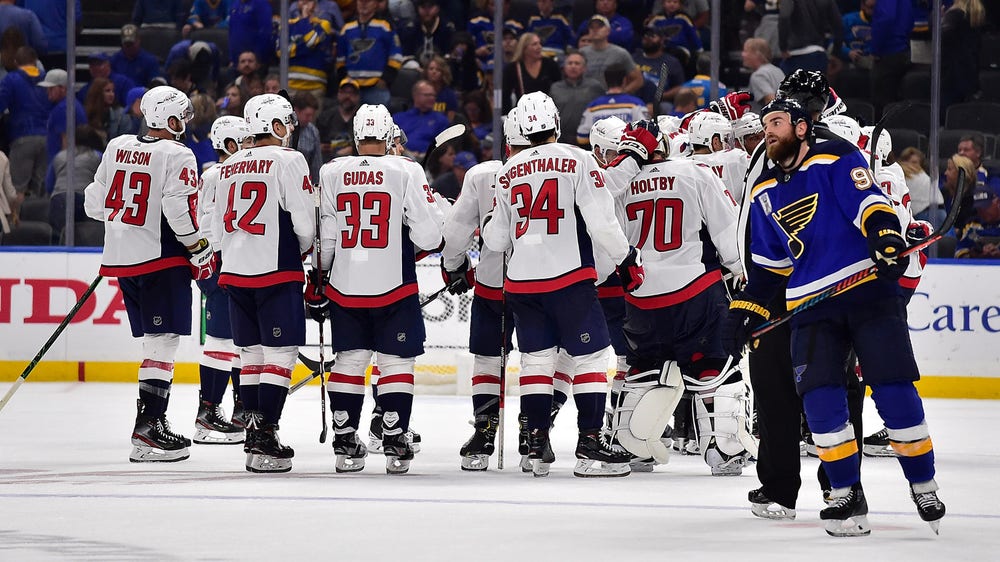 Blues suffer 3-2 overtime loss to Capitals in season opener