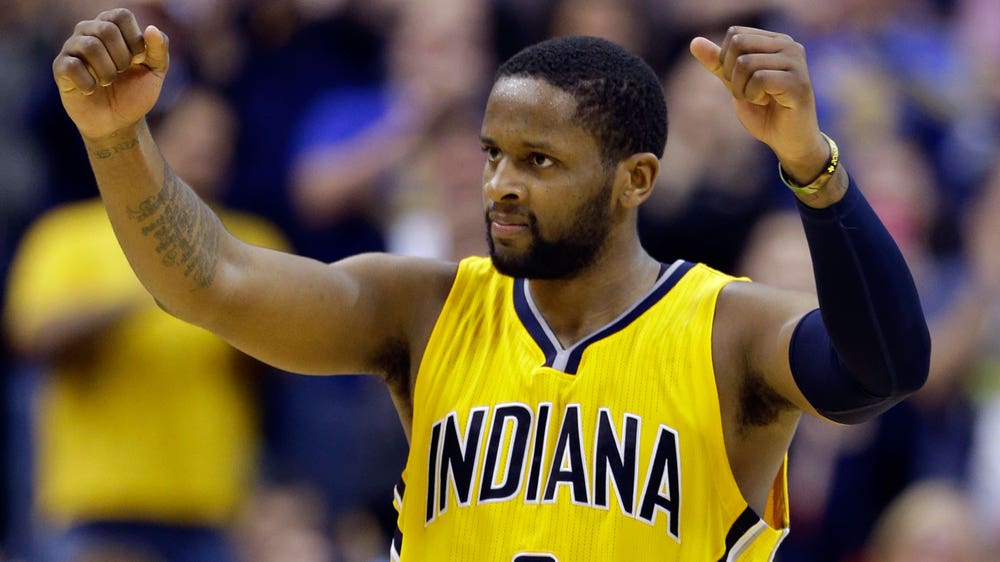WATCH: Pacers' C.J. Miles dunks on an unsuspecting Javale McGee