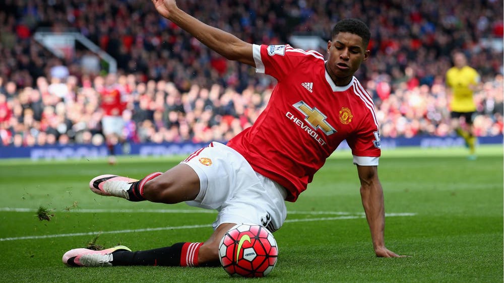 United youngster Rashford named in 26-man England squad