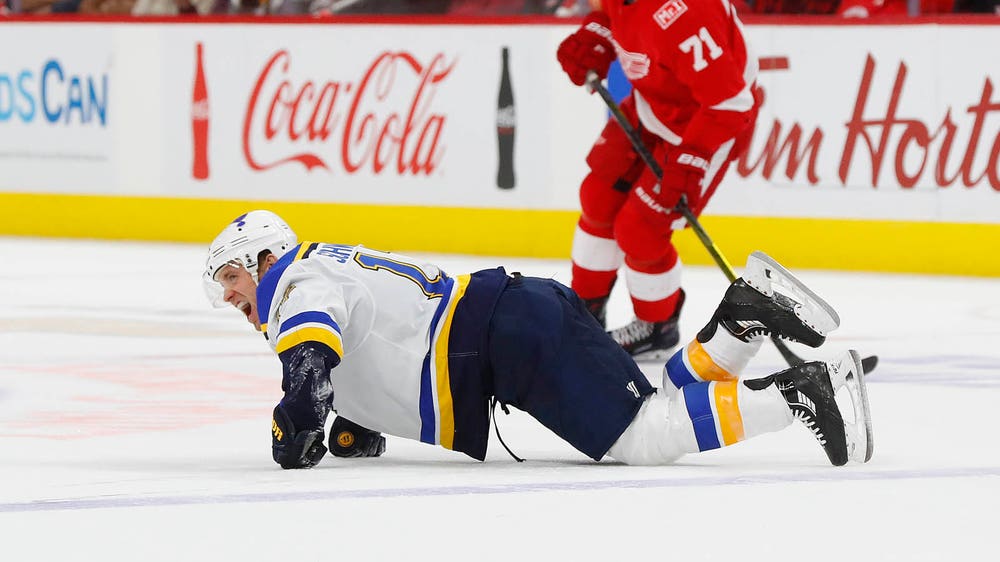 Blues place Schwartz on IR, recall Barbashev from Chicago