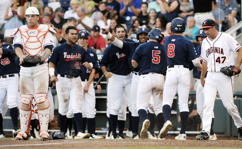Vandy holds off Virginia to take Game 1 of CWS finals FOX Sports