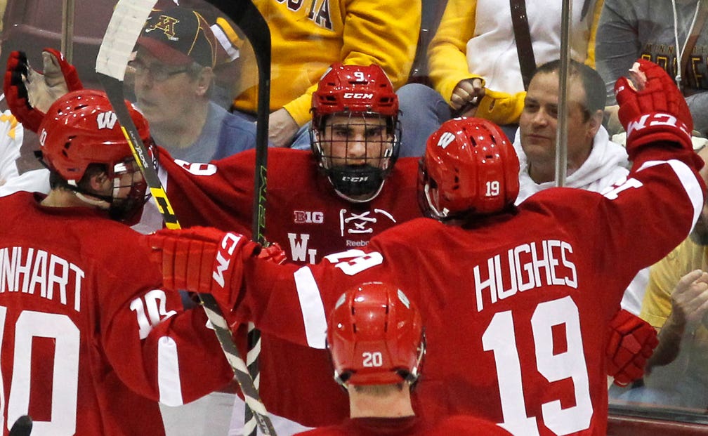 Badgers captain Luke Kunin signs with Wild | FOX Sports