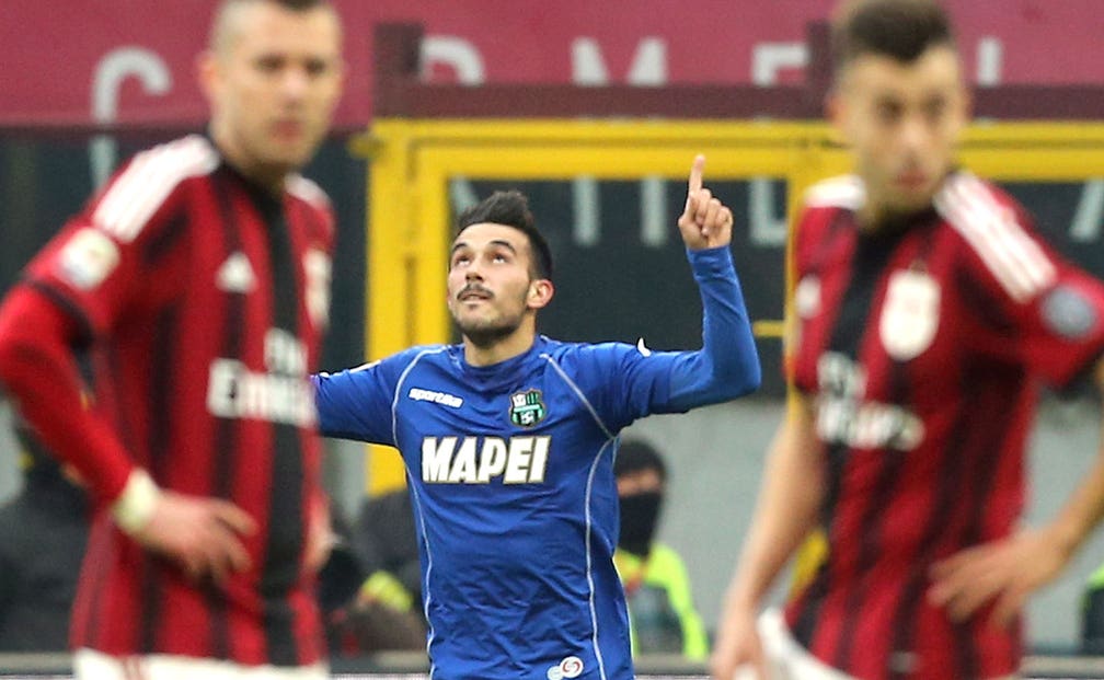 Serie A Ac Milan S Hopes Dented By Shock Home Defeat To Sassuolo Fox Sports