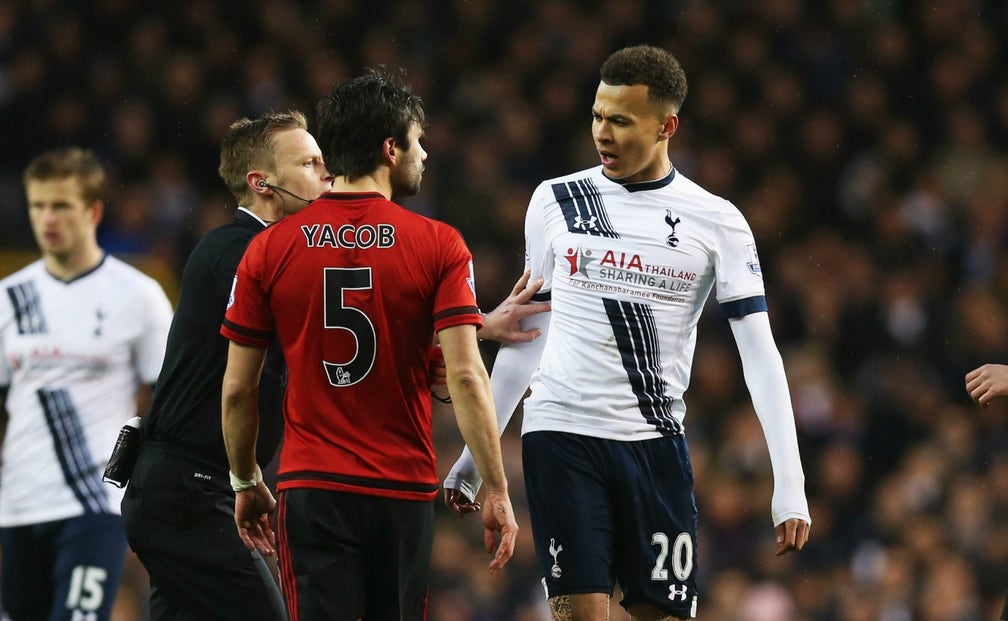 Dele Alli appears to throw punch in Tottenham's draw with ...