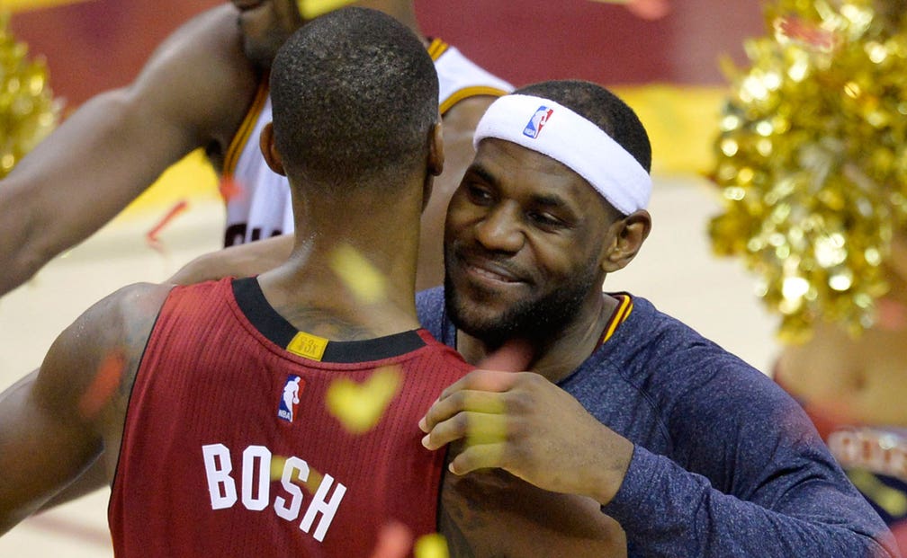 Bigger Than Basketball Lebron S Heartfelt Message For Heat S Bosh