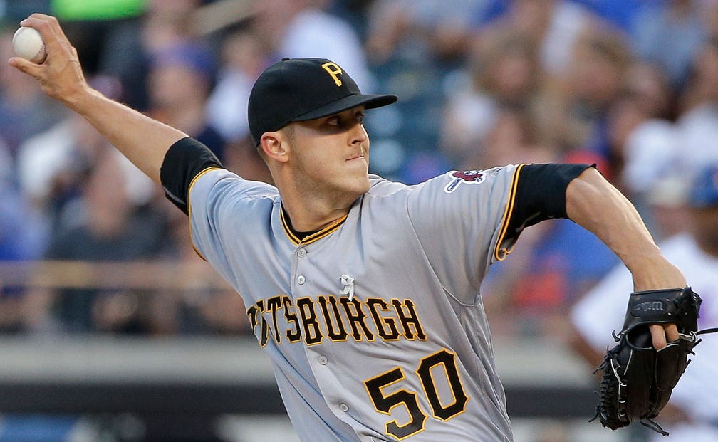 Pirates phenom Jameson Taillon flirts with nohitter in second start