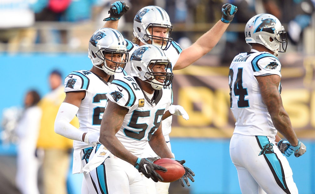 Luke Kuechly I Knew Thomas Davis Would End Up With The Onside Kick Fox Sports