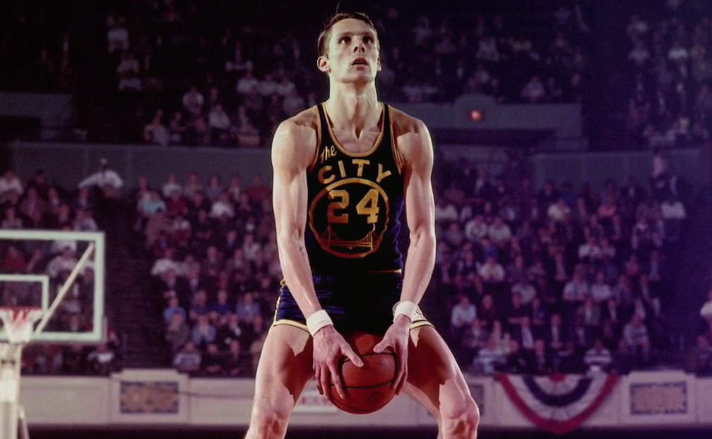 Watch Rick Barry's son Canyon shoot underhand free throws like his dad