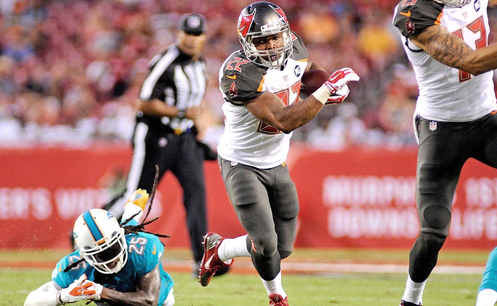 Doug Martin happy to be back on field with Bucs | FOX Sports