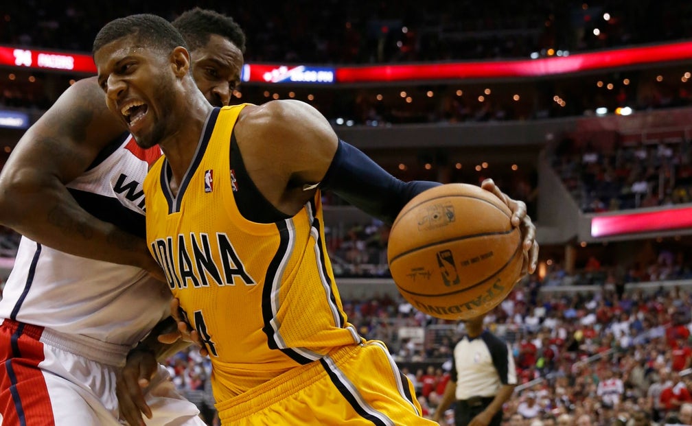Paul George Scores 39 Points To Lead Pacers Past Wizards Fox Sports