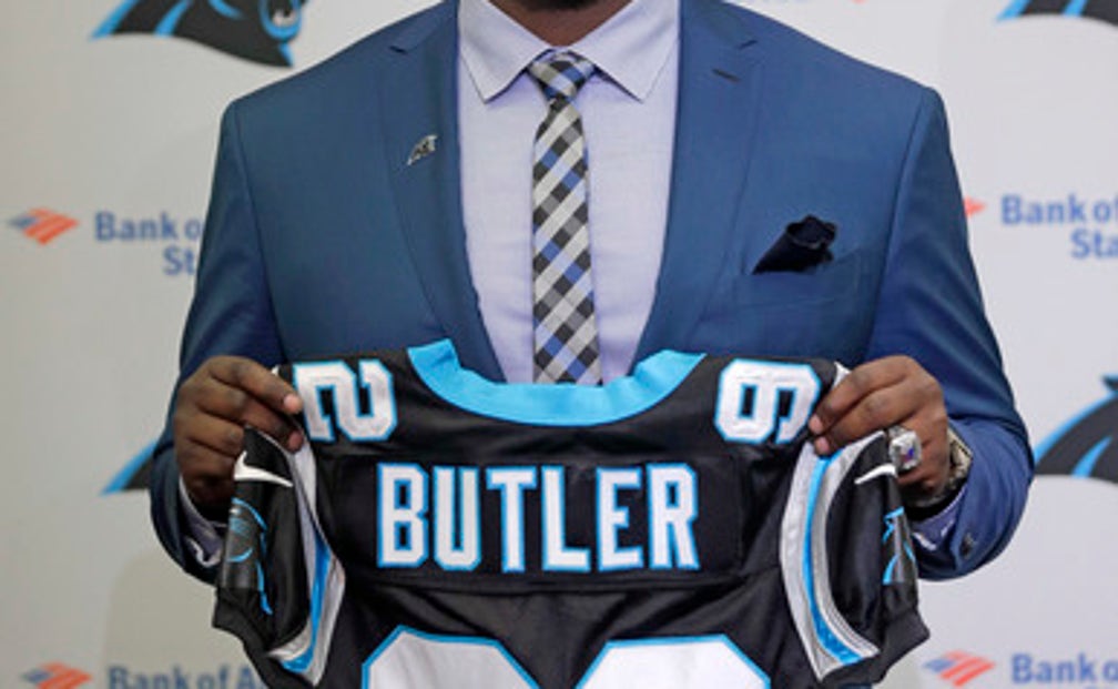 panthers draft day hat